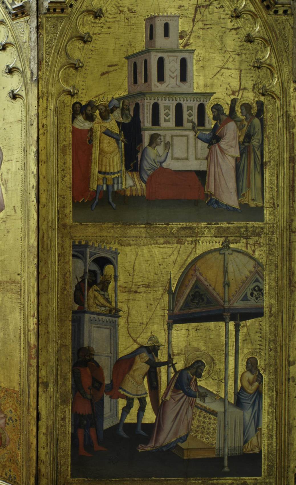 St Matthew and Scenes from his Life (detail) by