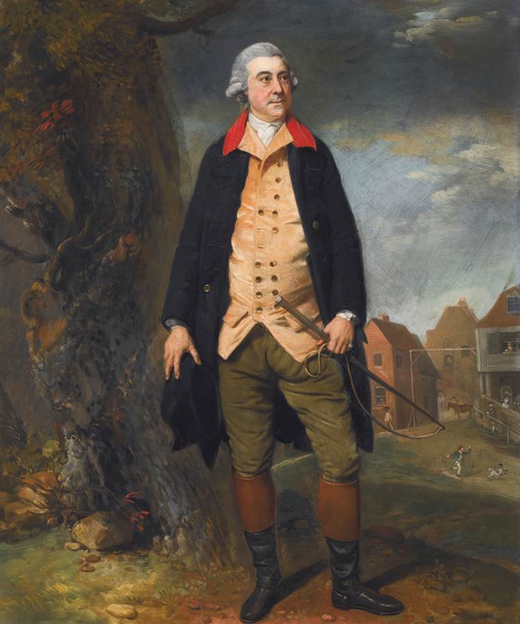 Portrait of Sir Robert Preston by