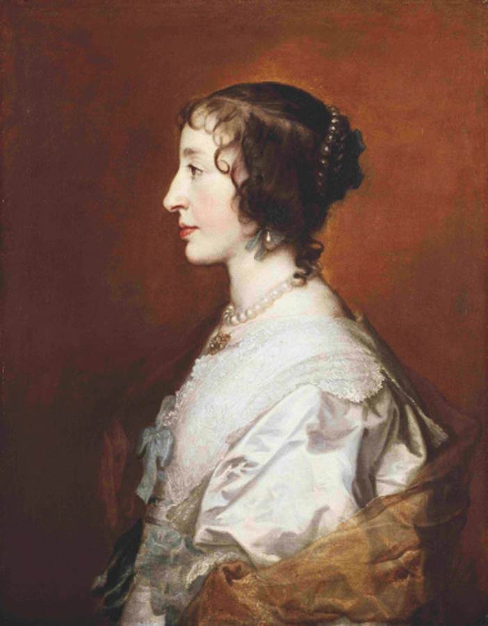 Queen Henrietta Maria by DYCK, Sir Anthony van