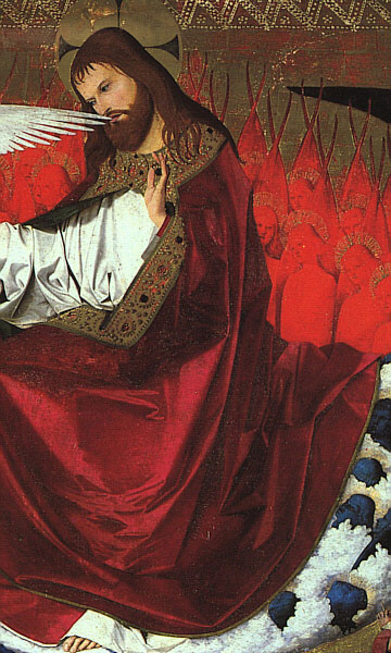 The Coronation of the Virgin (detail) by