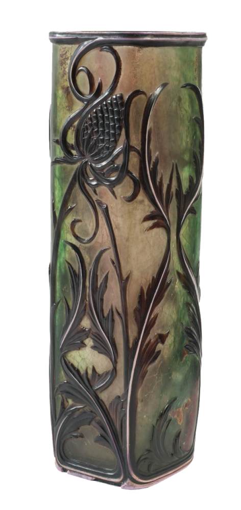 "Thistles" vase" by WOLFERS, Philippe