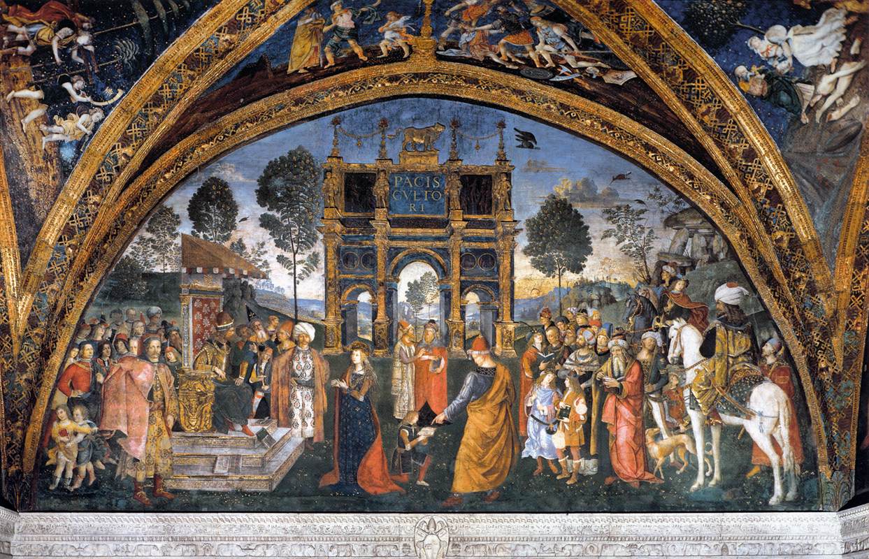 St Catherine's Disputation by PINTURICCHIO