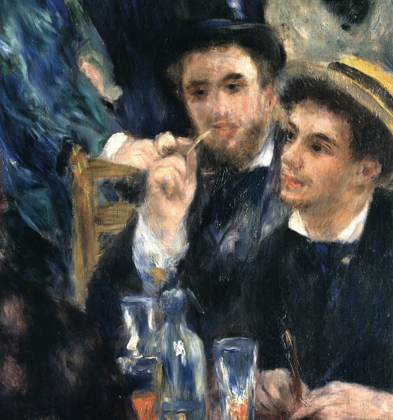 Dance in the Moulin de la Galette (detail) by VOORT, Michiel van der, the Elder