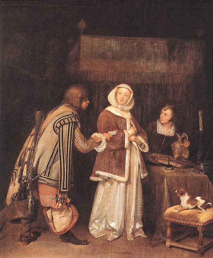 The Letter by TERBORCH, Gerard