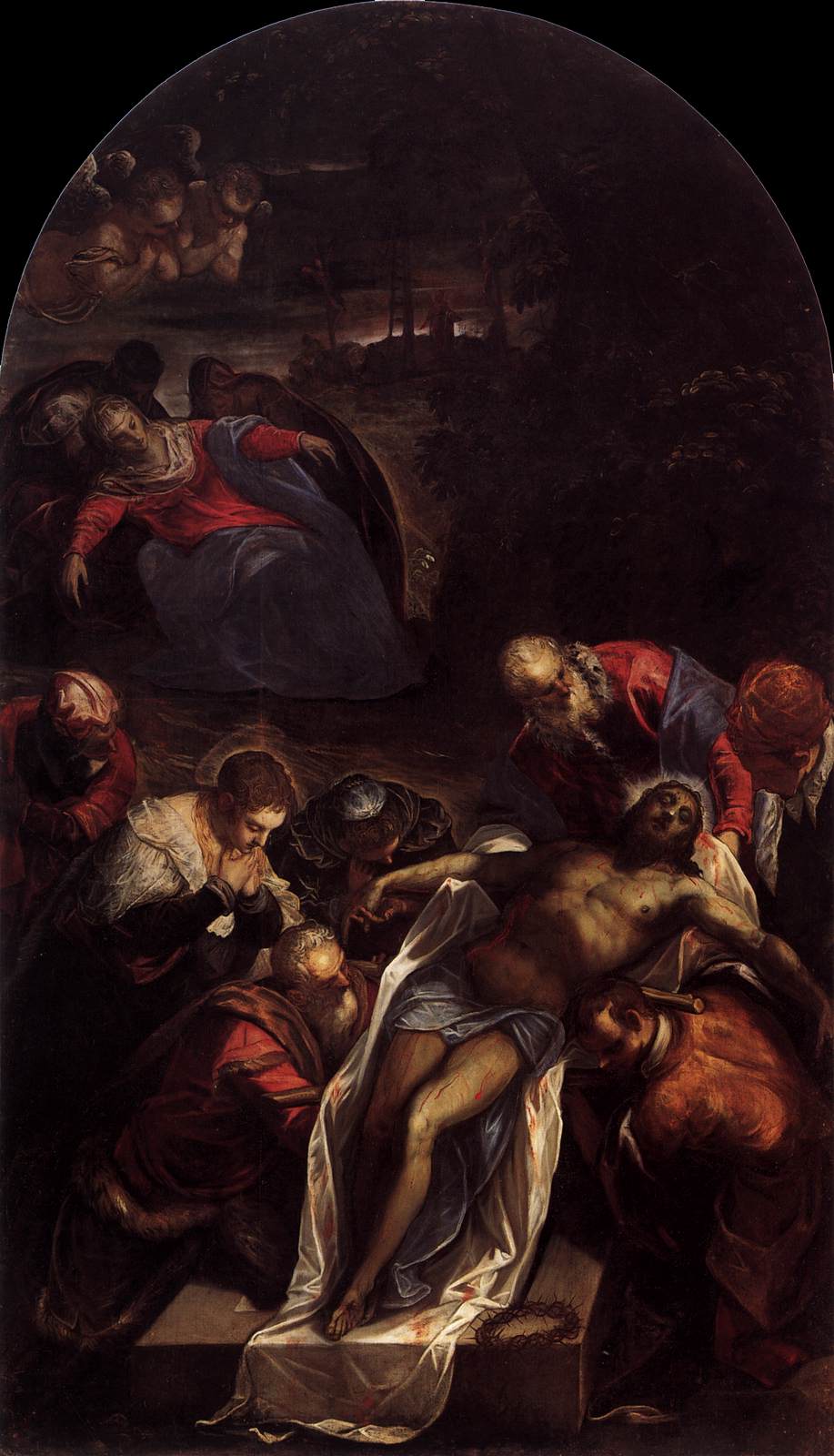 Entombment by TINTORETTO