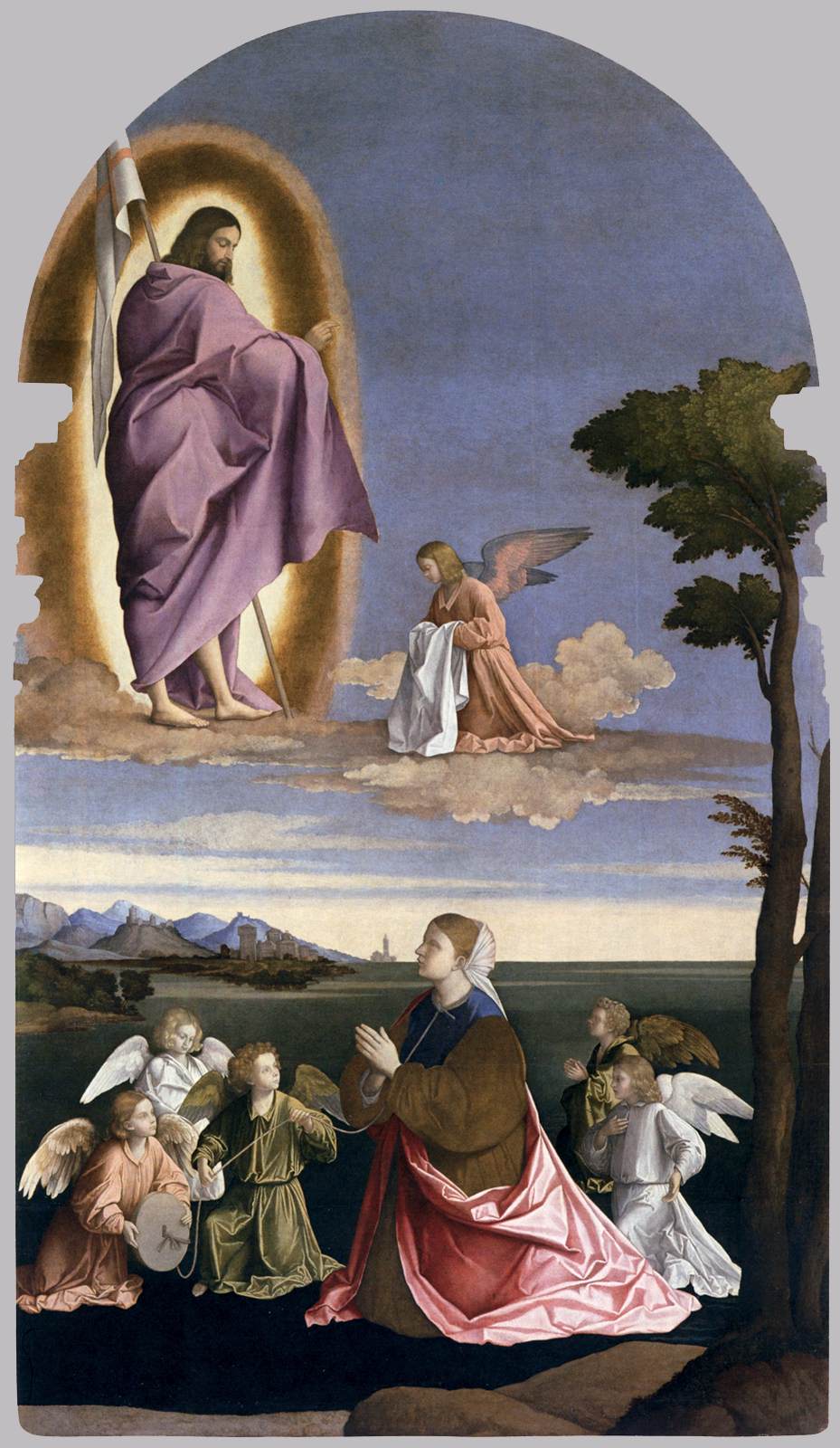 Santa Cristina Altarpiece by CATENA, Vincenzo