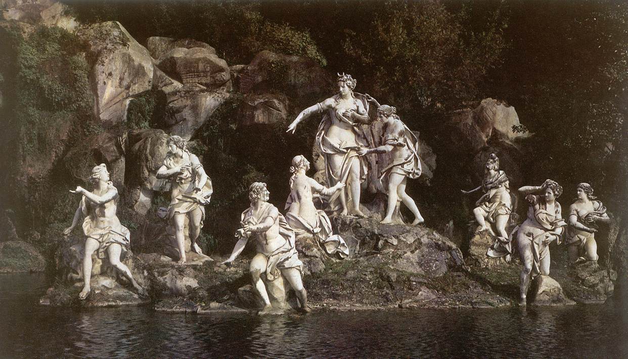 Diana and Actaeon by VANVITELLI, Luigi