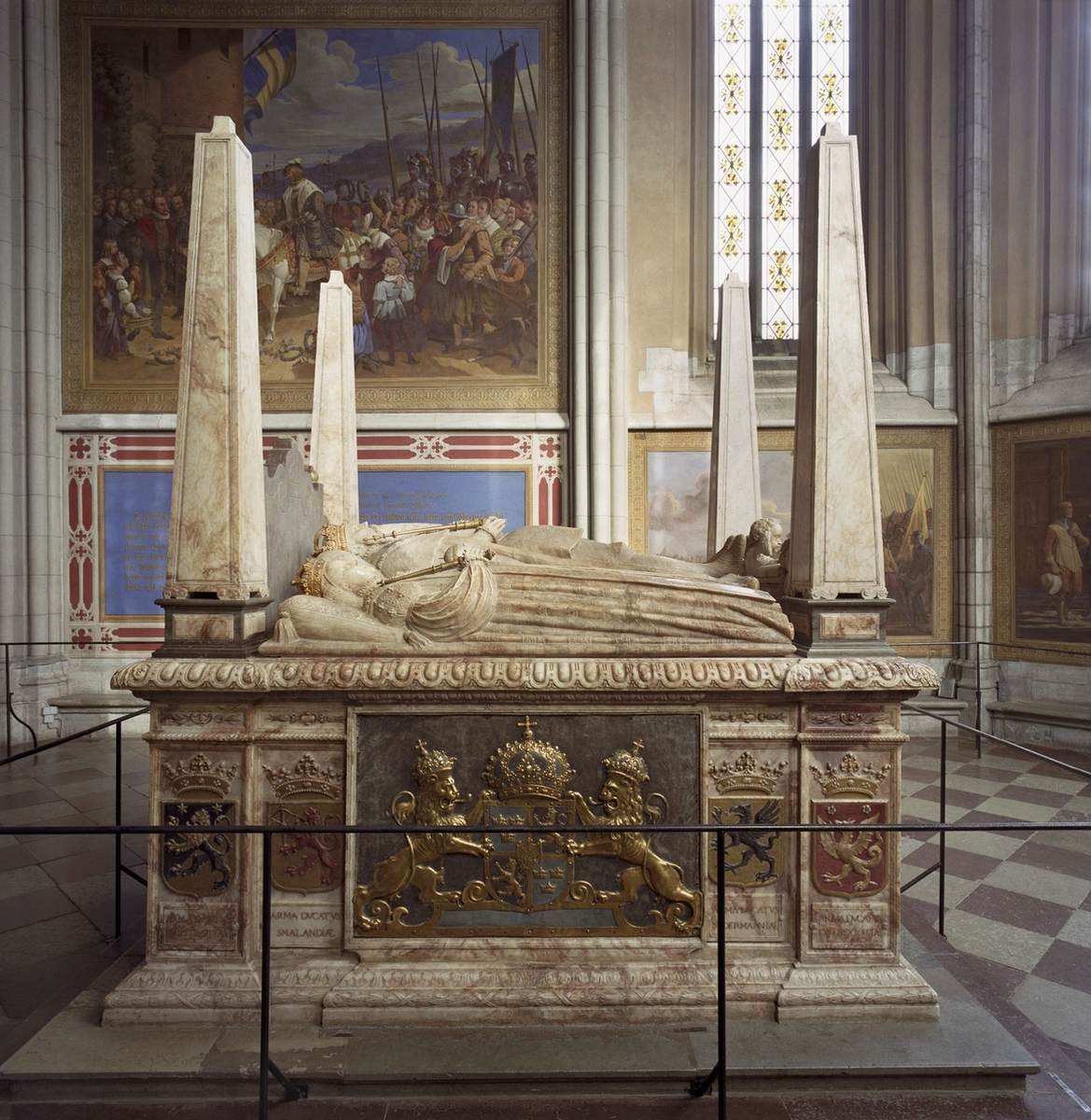 Tomb of Gustav I Vasa and his Consorts by BOY, Willem