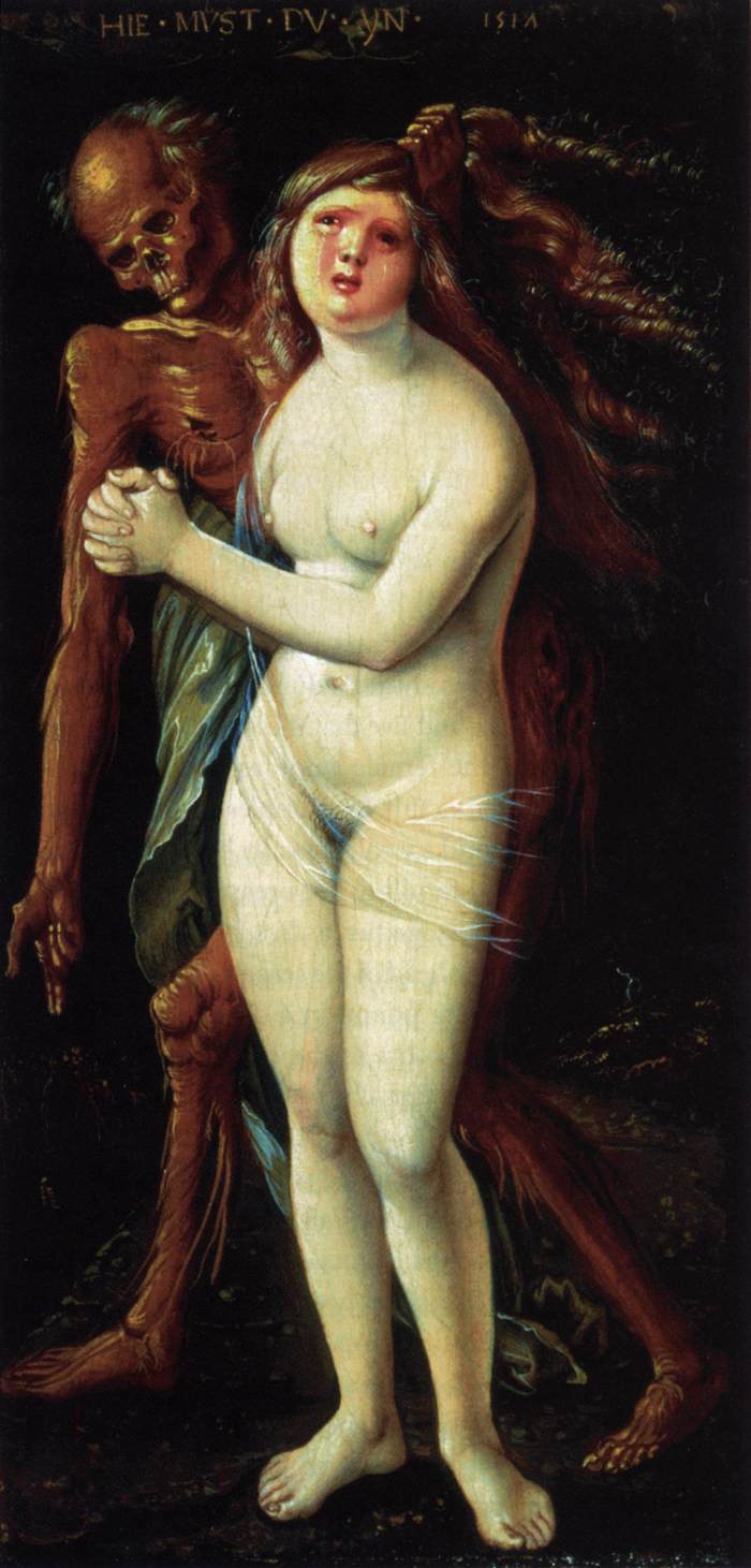 Death and the Maiden by BALDUNG GRIEN, Hans