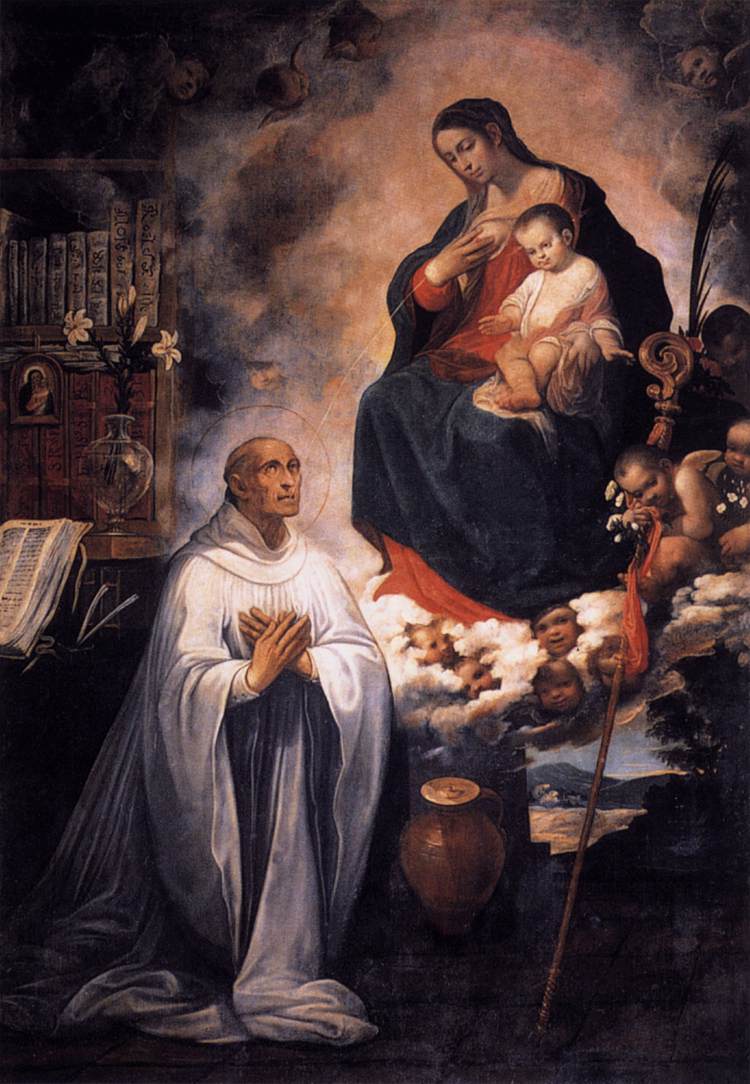 Vision of St Bernard by ROELAS, Juan de las