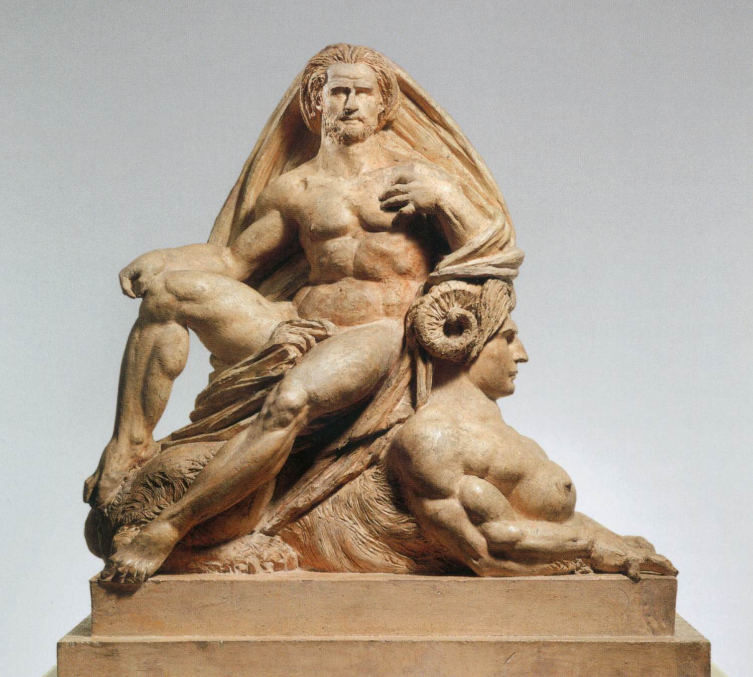 Jupiter and the Sphinx by PRÉAULT, Antoine-Augustin