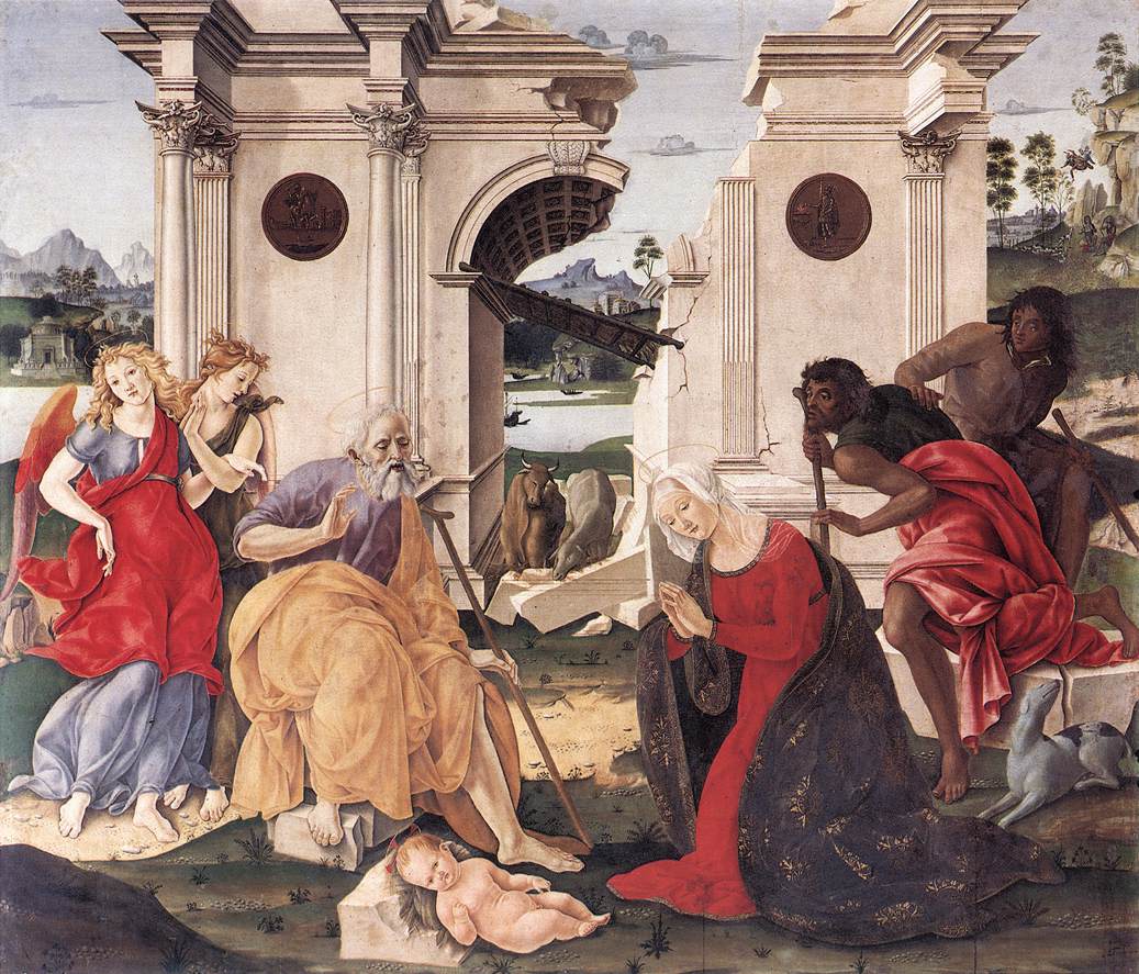 Nativity by FRANCESCO DI GIORGIO MARTINI