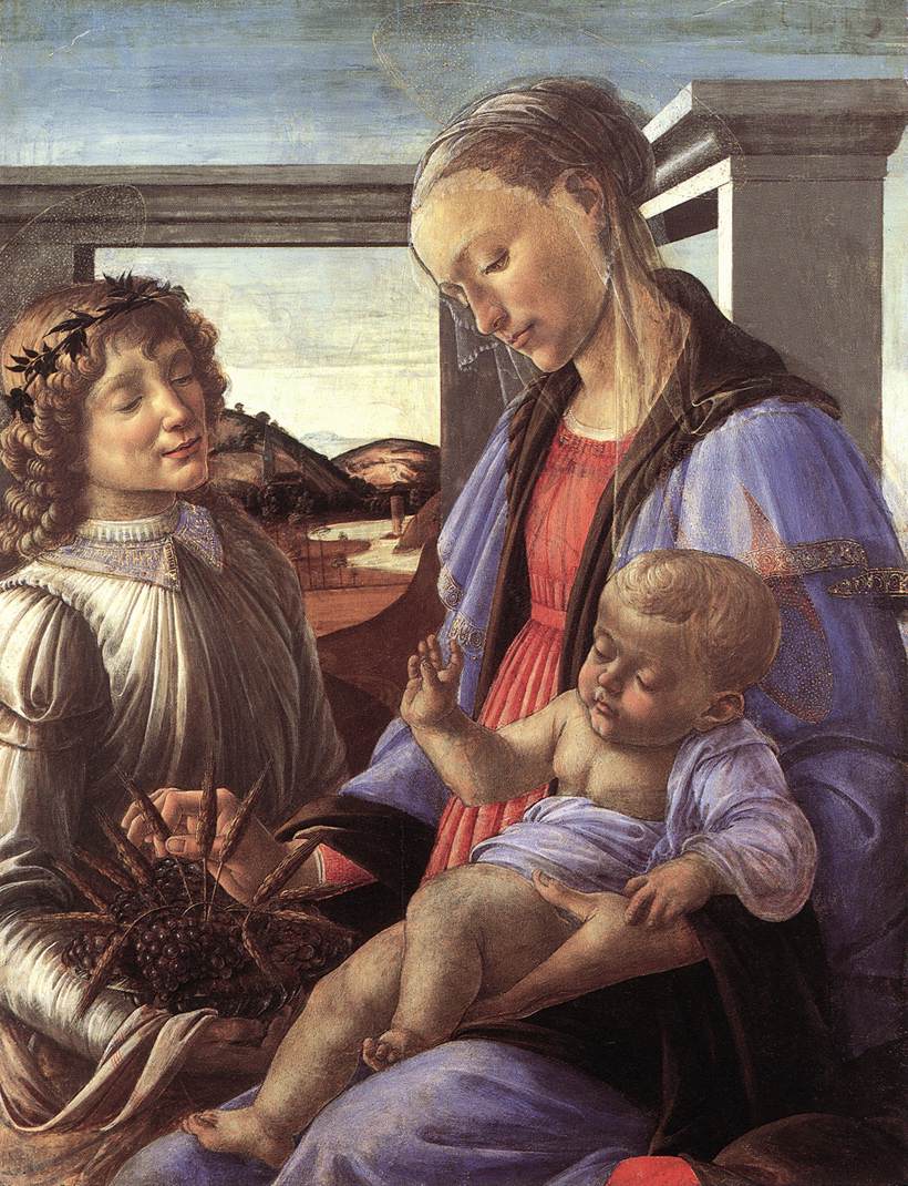 Madonna and Child with an Angel by