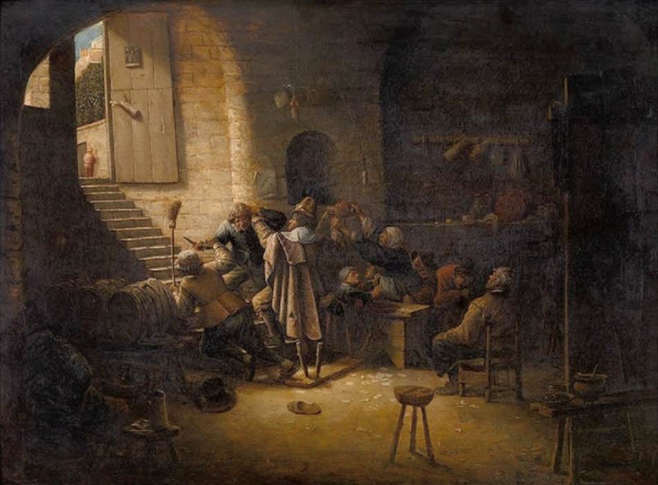 Tavern Scene by CRAESBEECK, Josse van