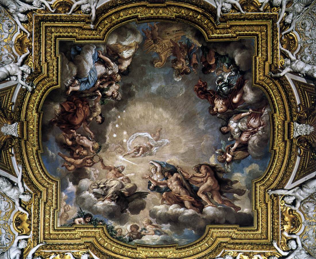 Ceiling painting by