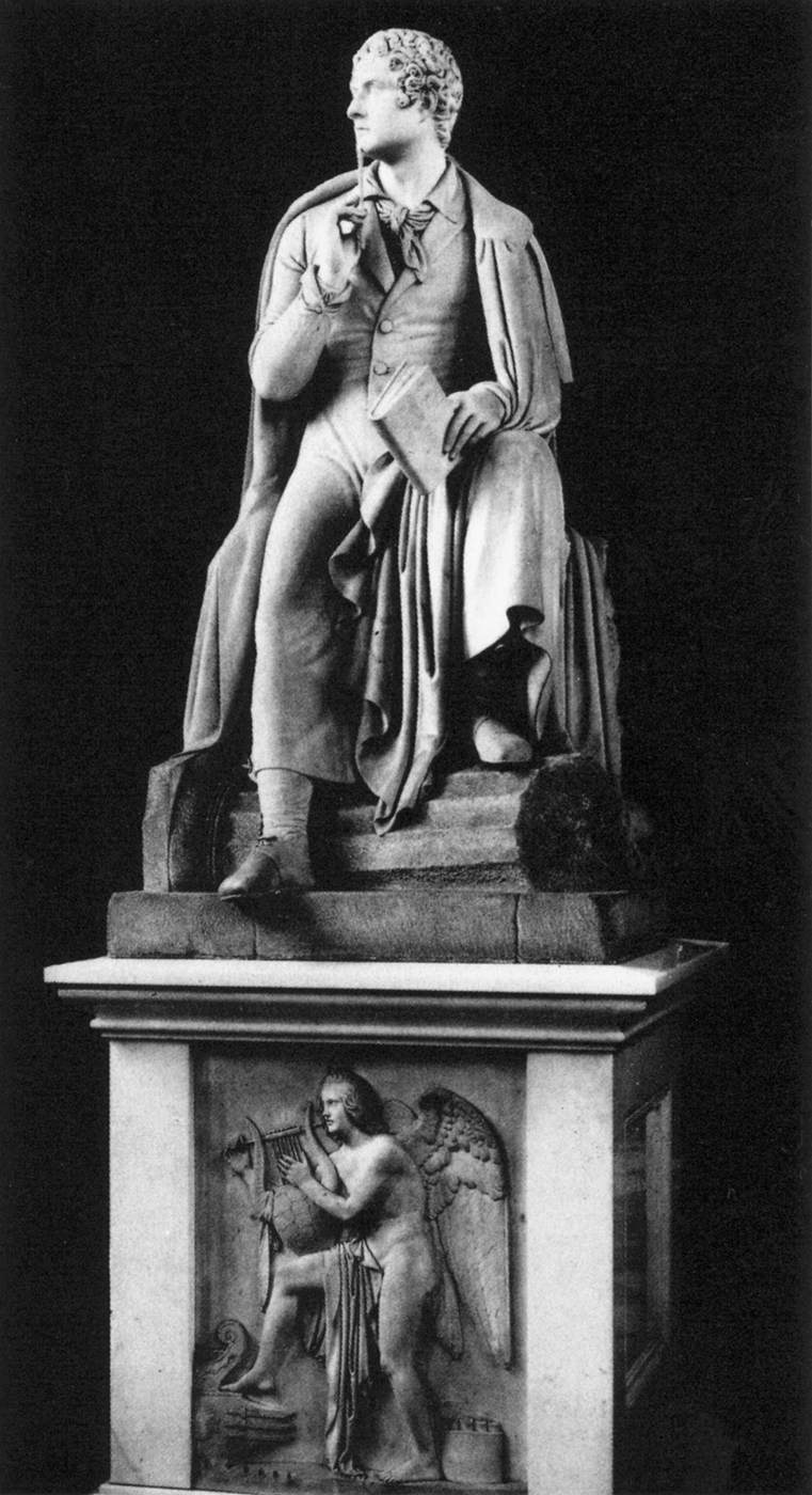 Statue of Byron by THORVALDSEN, Bertel