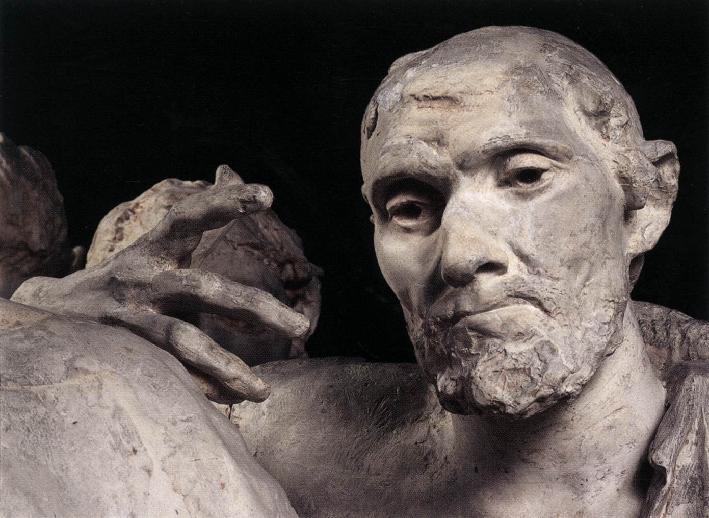 The Burghers of Calais (detail) by RODIN, Auguste