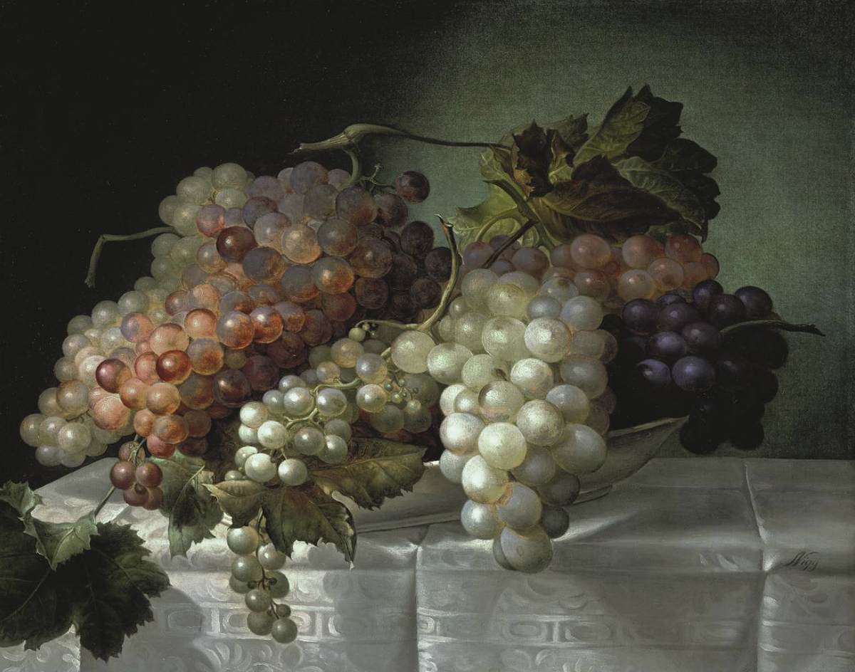 Still-Life with Grapes by