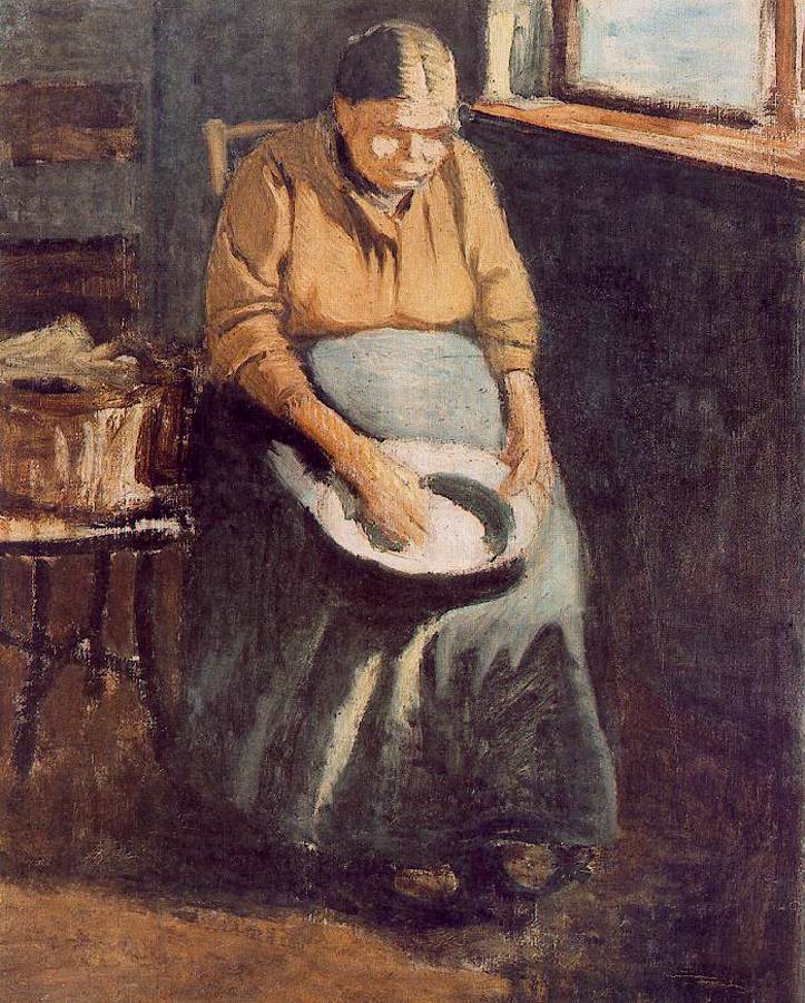 The Artist's Mother by NAGY BALOGH, János