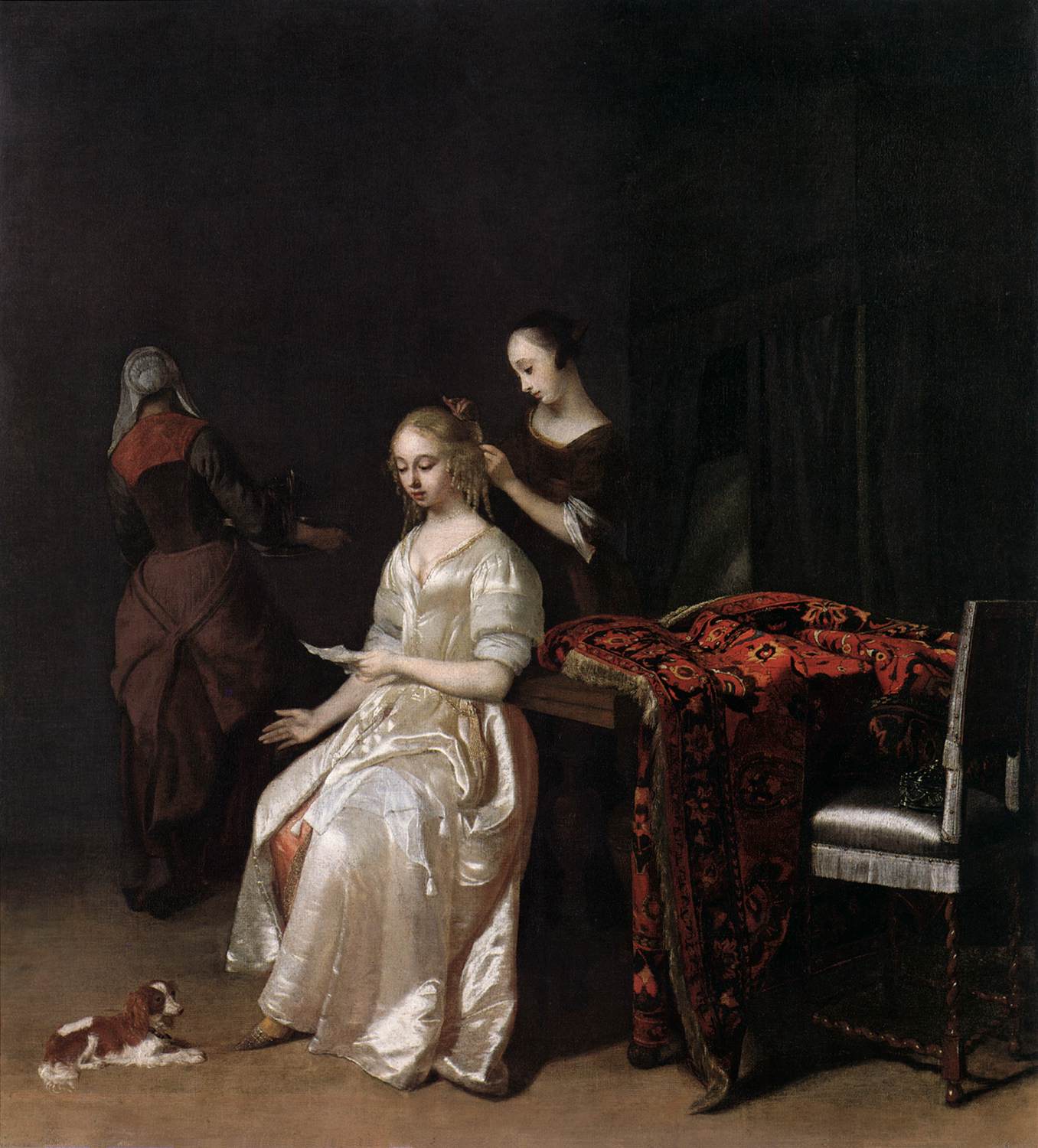 The Love Letter by OCHTERVELT, Jacob