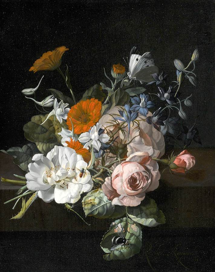 Still-Life of Flowers by