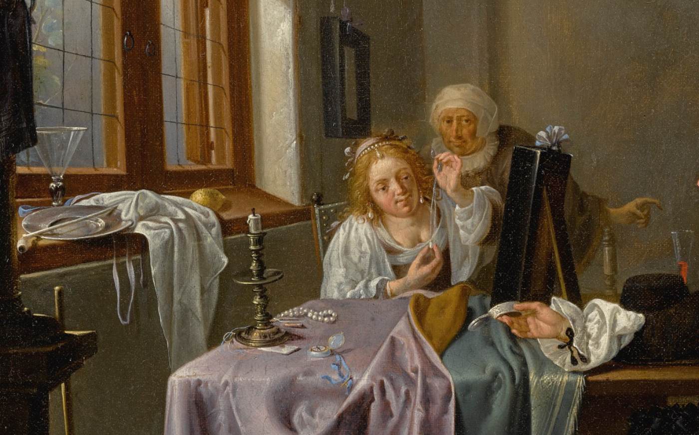 Interior Scene (detail) by