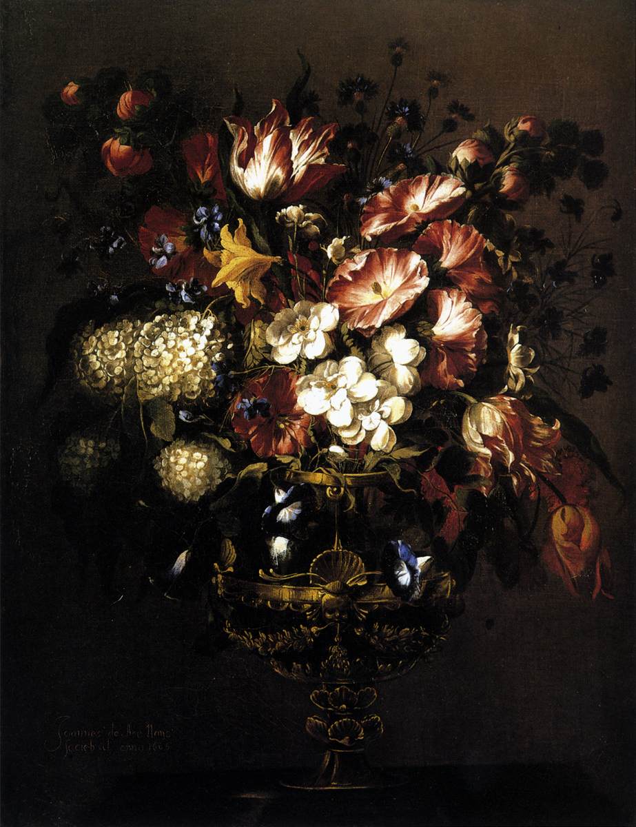 Vase of Flowers by ARELLANO, Juan de