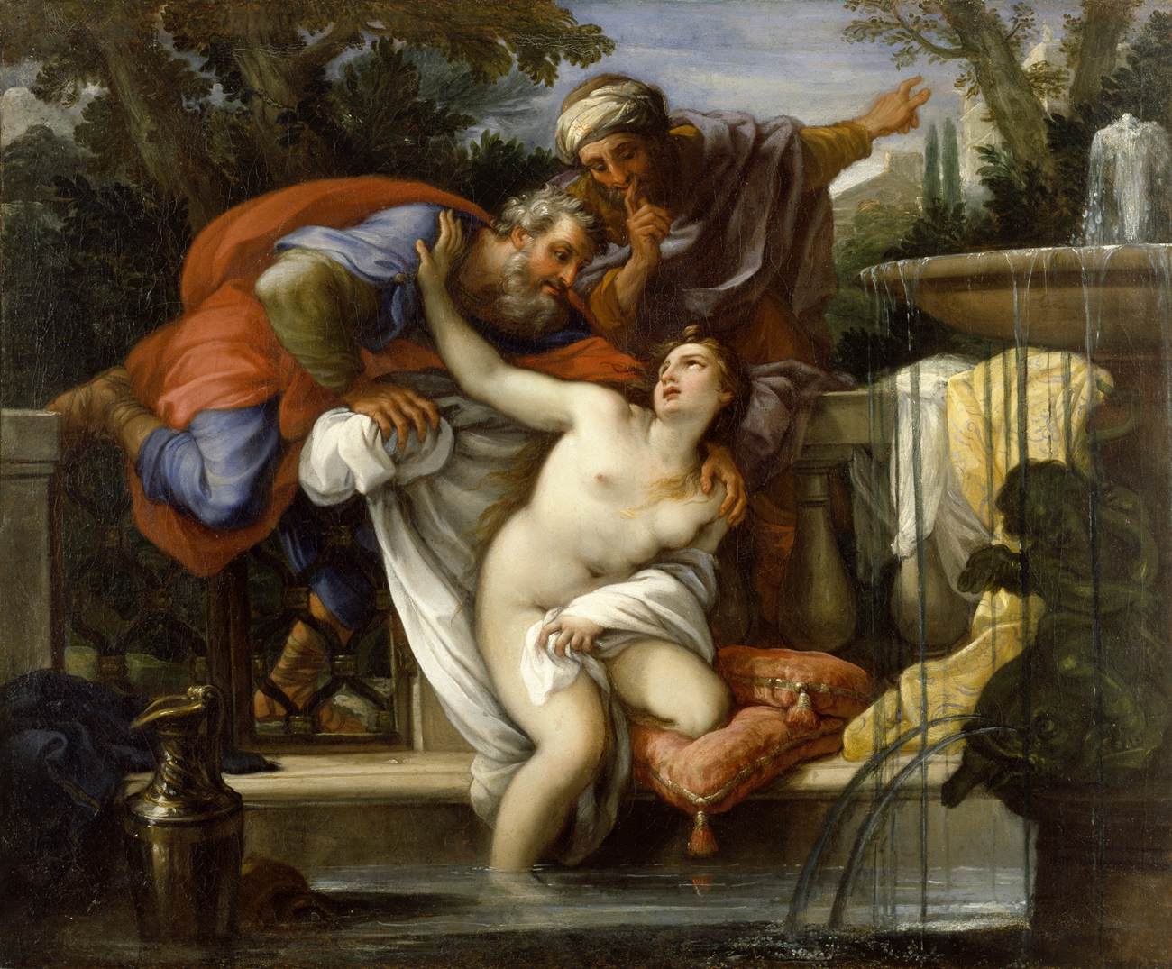 Susanna and the Elders by CHIARI, Giuseppe Bartolomeo