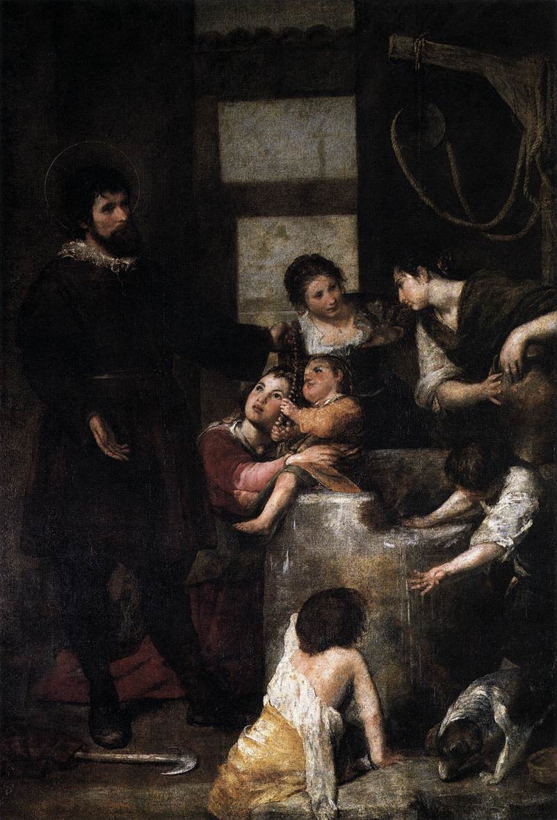 The Miracle at the Well by CANO, Alonso