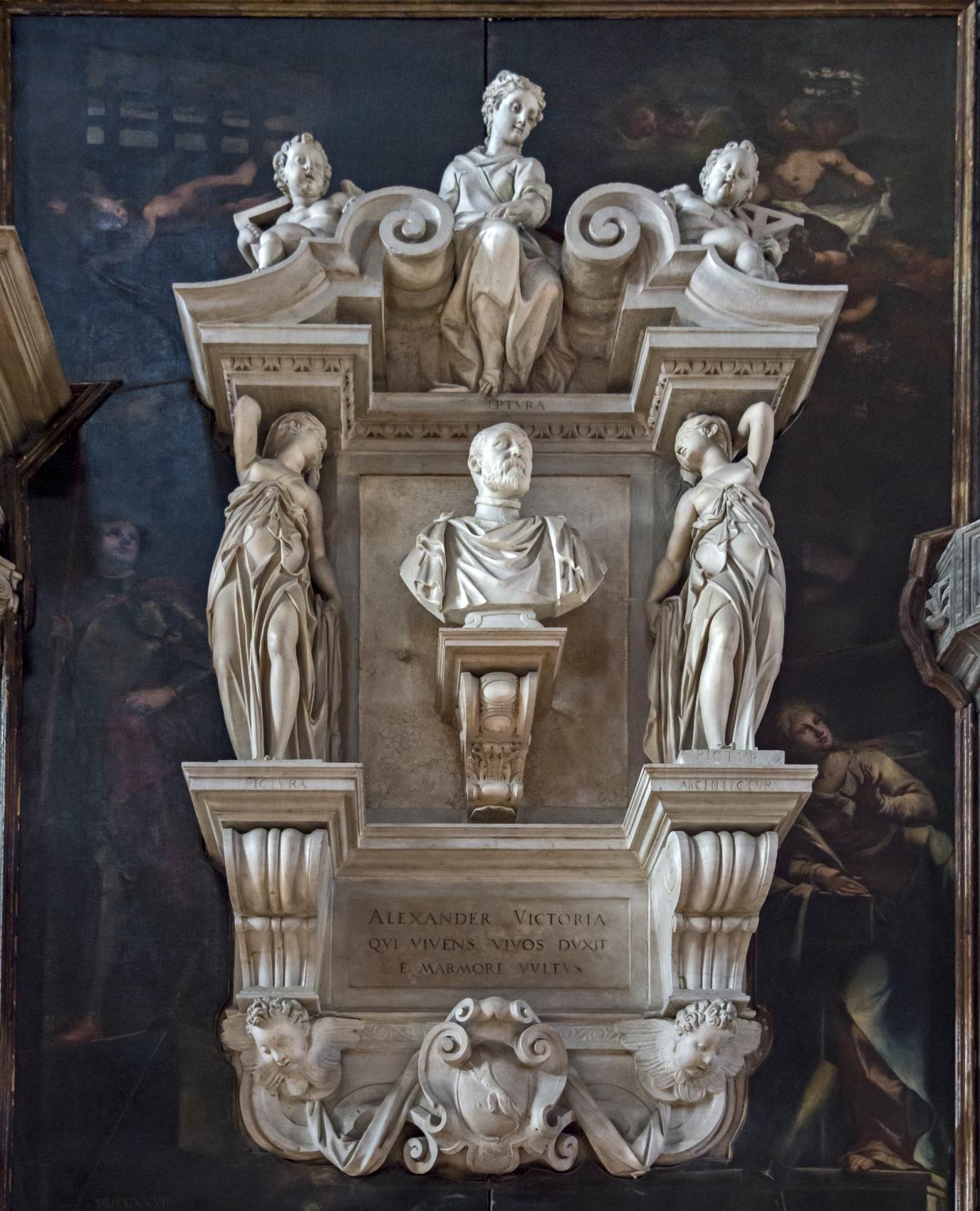 Funerary monument of Alessandro Vittoria by