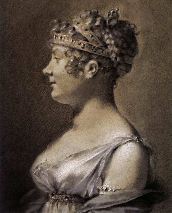 Portrait of Princess Talleyrand by PRUD'HON, Pierre-Paul