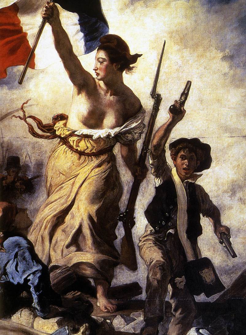 Liberty Leading the People (detail) by