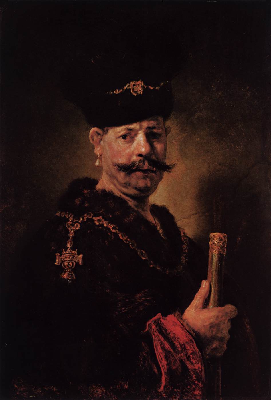 A Polish Nobleman by REMBRANDT Harmenszoon van Rijn