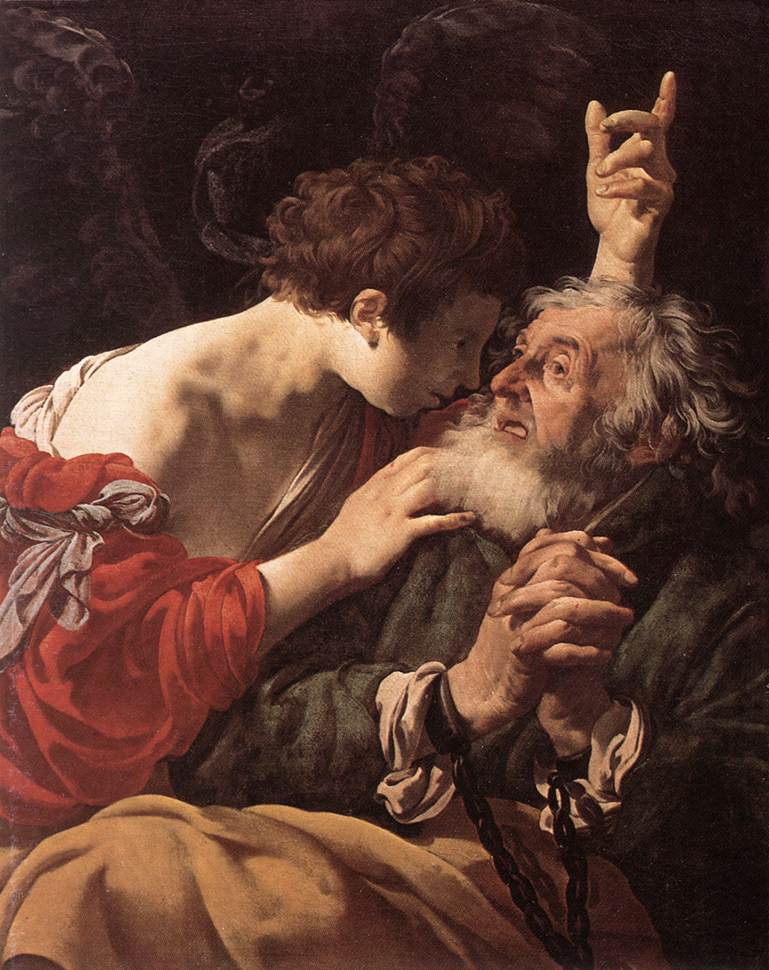 The Deliverance of St Peter by TERBRUGGHEN, Hendrick