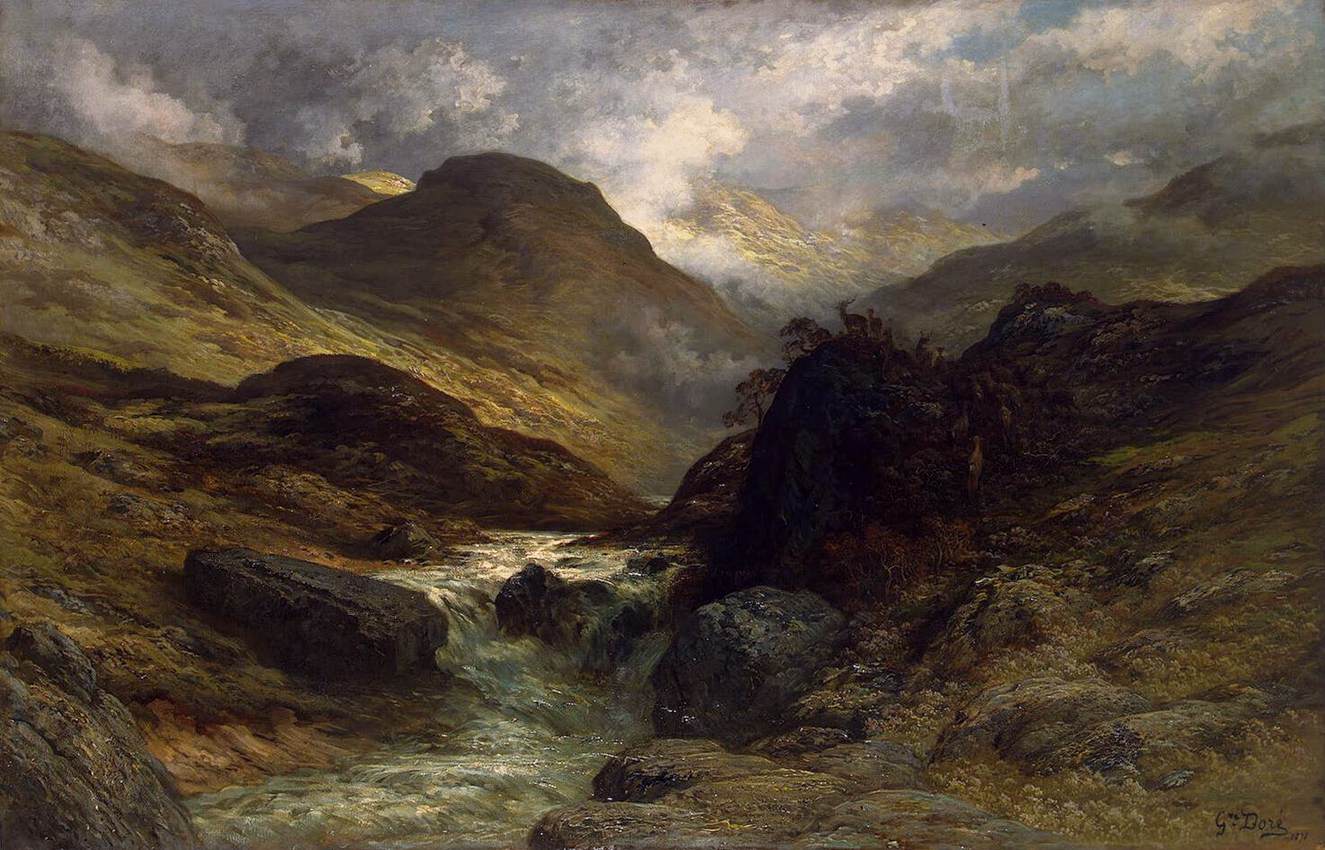 Gorge by DORÉ, Gustave