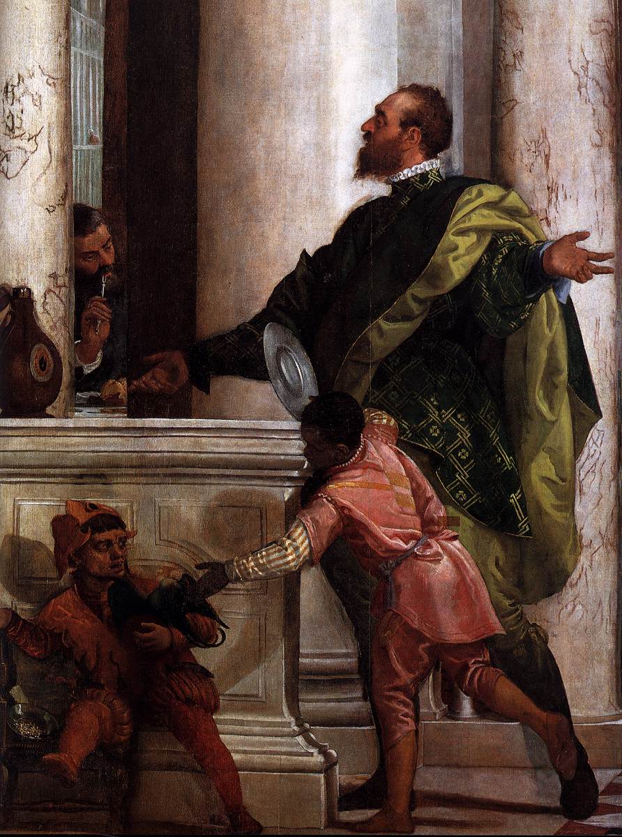 Feast in the House of Levi (detail) by VERONESE, Paolo