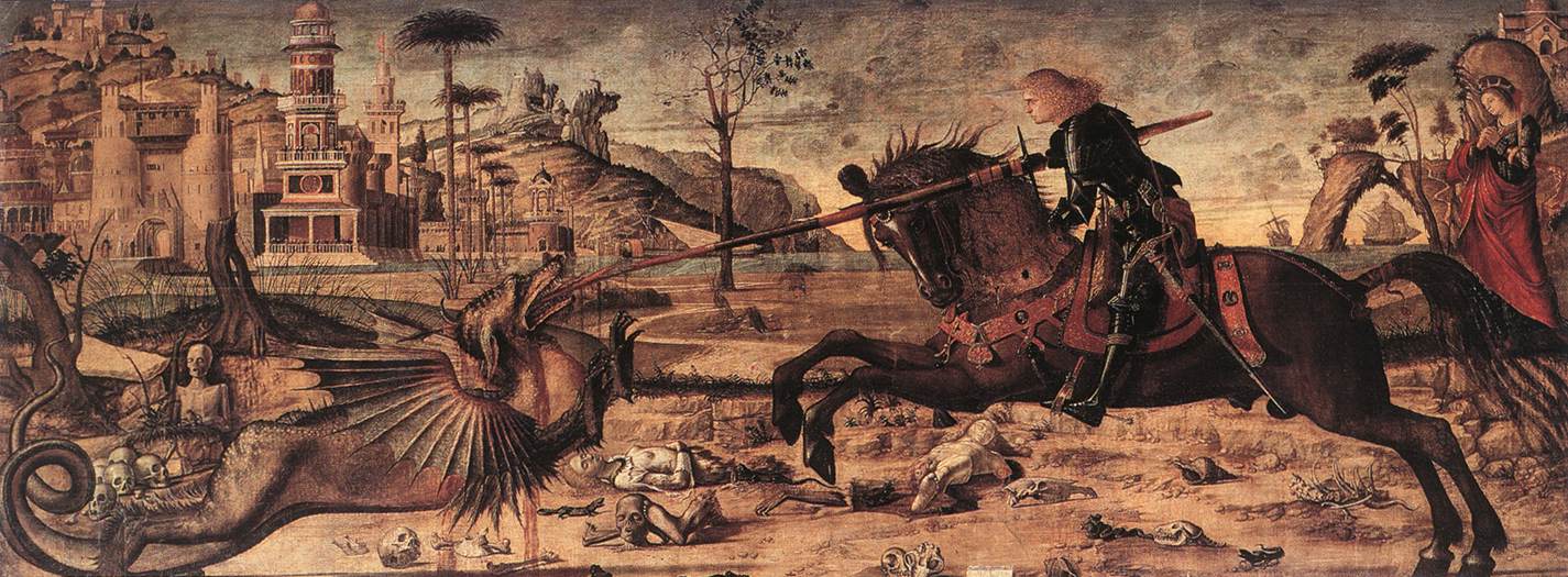 St George and the Dragon by CARPACCIO, Vittore