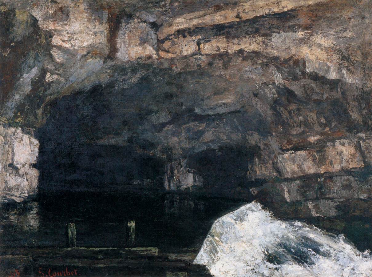 The Source of the Loue by COURBET, Gustave