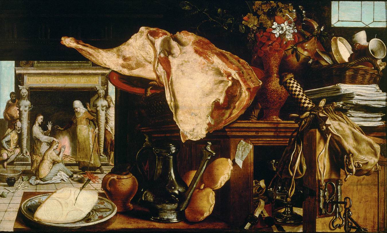 Vanitas Still-Life by AERTSEN, Pieter