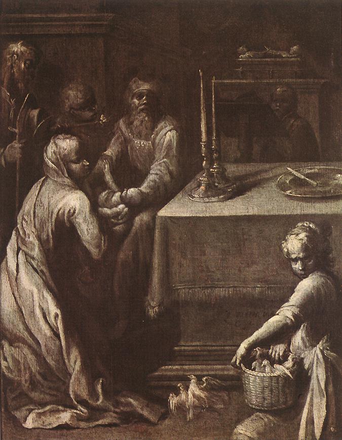 Presentation of Christ in the Temple by VARIN, Quentin