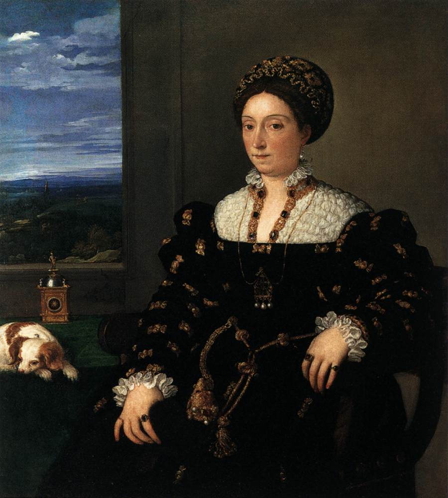 Eleonora Gonzaga by TIZIANO Vecellio