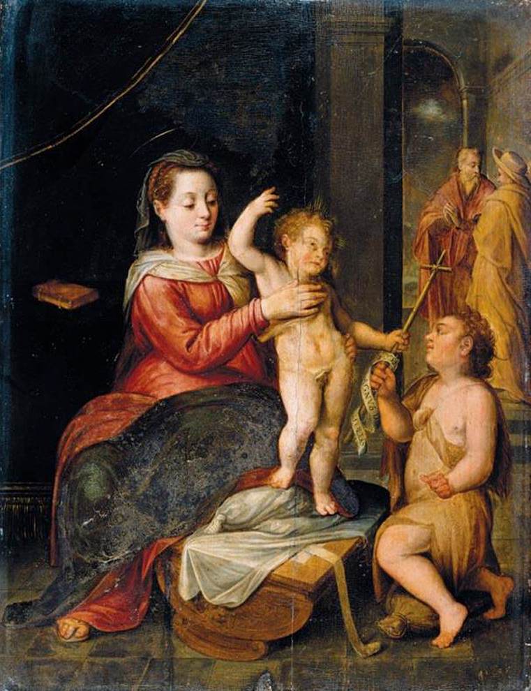 The Virgin and Child by RYCKERE, Bernaert de