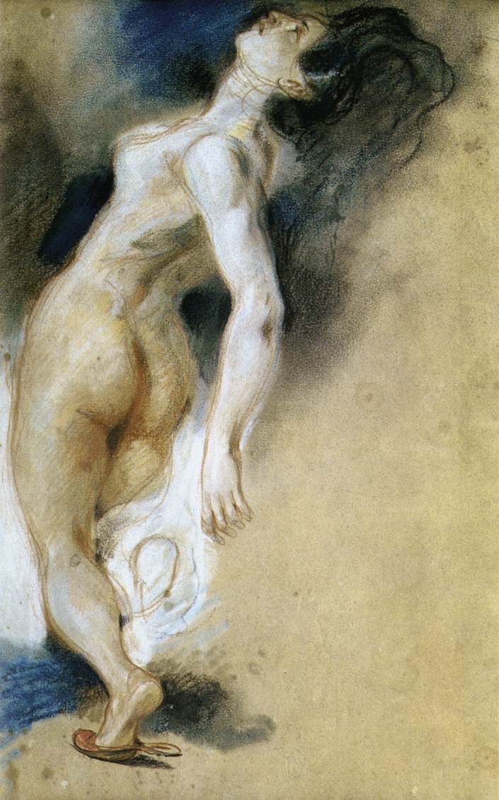 Female Nude, Killed from Behind by