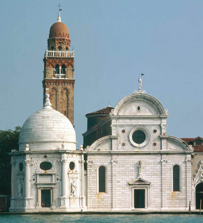 San Michele in Isola: Façade by CODUSSI, Mauro