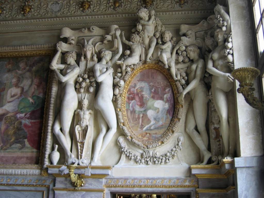 Decoration of the Royal Staircase (detail) by