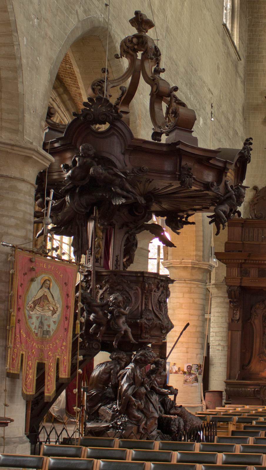 Pulpit by VERHAEGEN, Theodoor