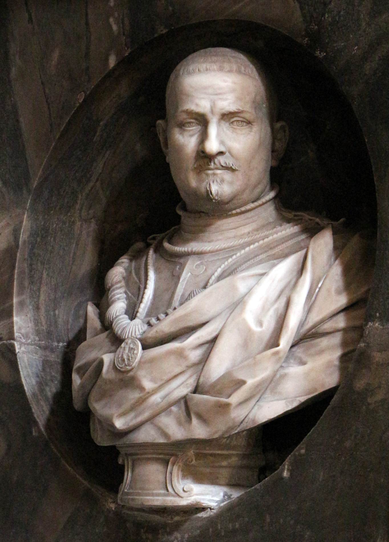 Bust of Muzio Frangipane by ALGARDI, Alessandro