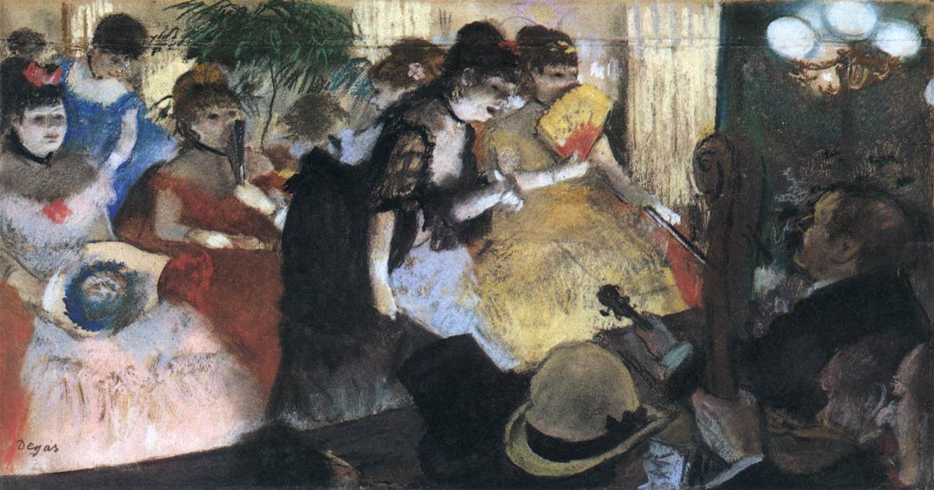 Cabaret by DEGAS, Edgar