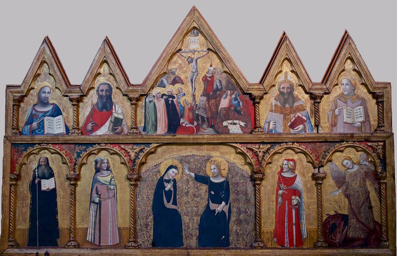 Polyptych by PSEUDO-JACOPINO di Francesco Bavosi