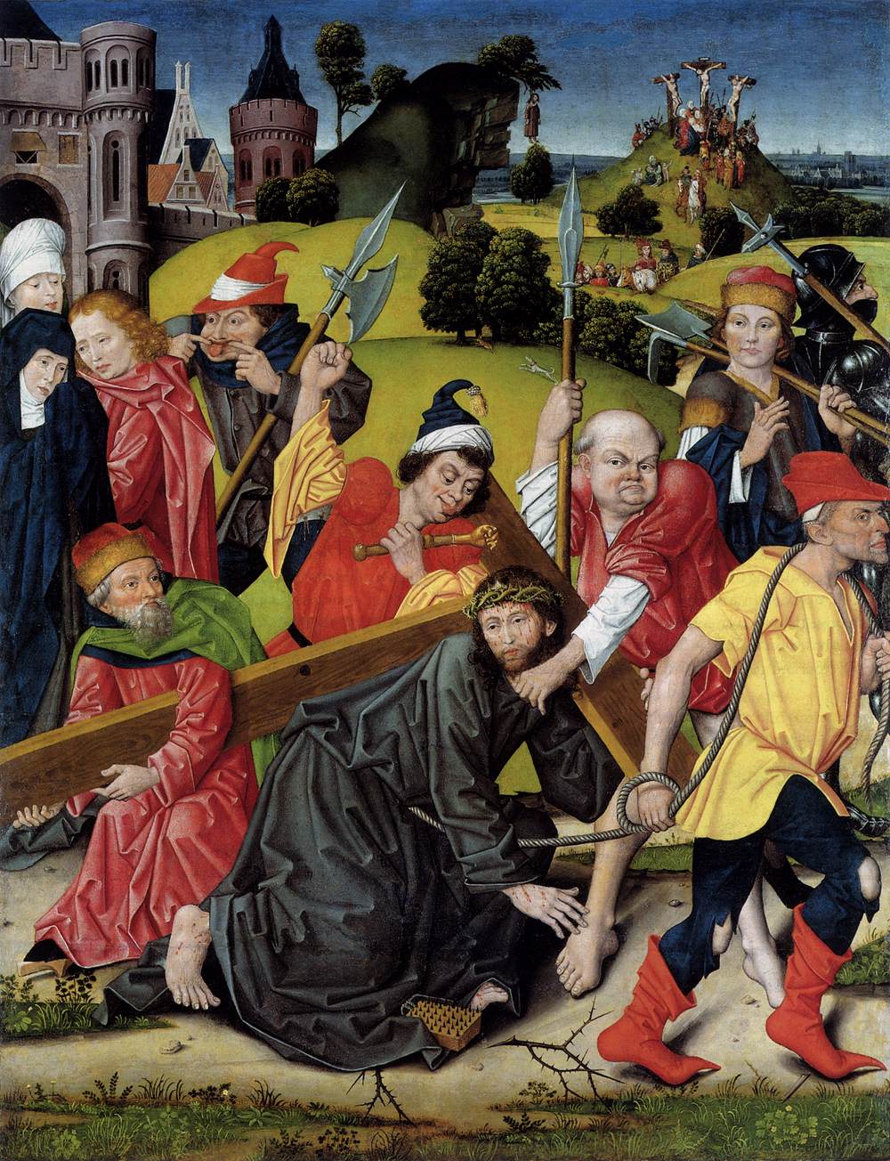 The Bearing of the Cross by BAEGERT, Derick